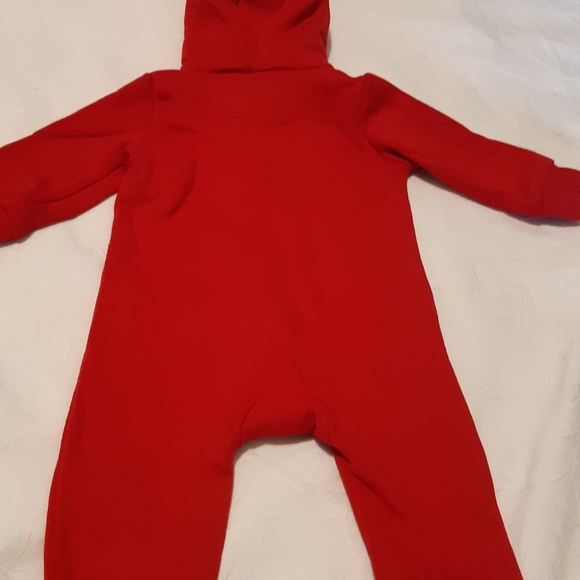 Jordan Jumpsuits Hooded Coverall, Baby Boy Gym Red, Size 9 Months 22" Long - Picture 2 of 16